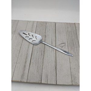 Standard Stainless Steel Pie Server Craft Serving Spatula 10 1/2" Wheat Design